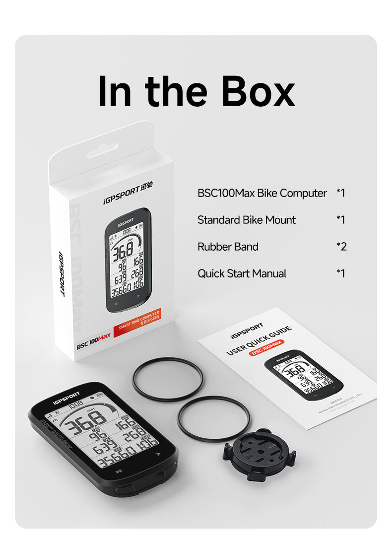 BSC100 Max Cycling Computer