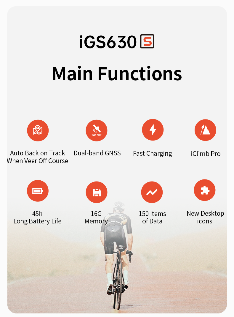 iGS630S Cycling Computer
