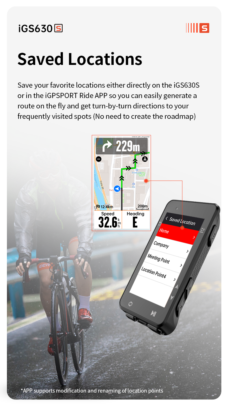 iGS630S Cycling Computer