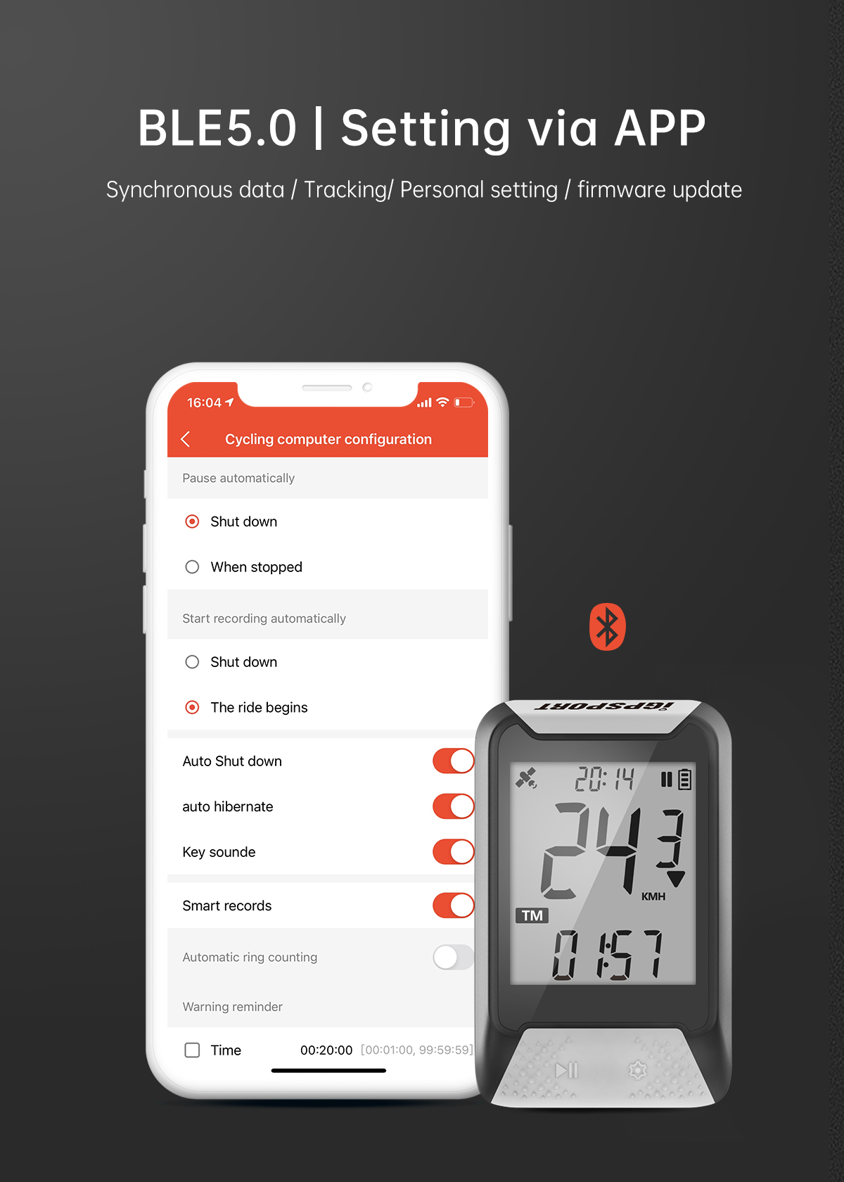 iGS130S Cycling Computer