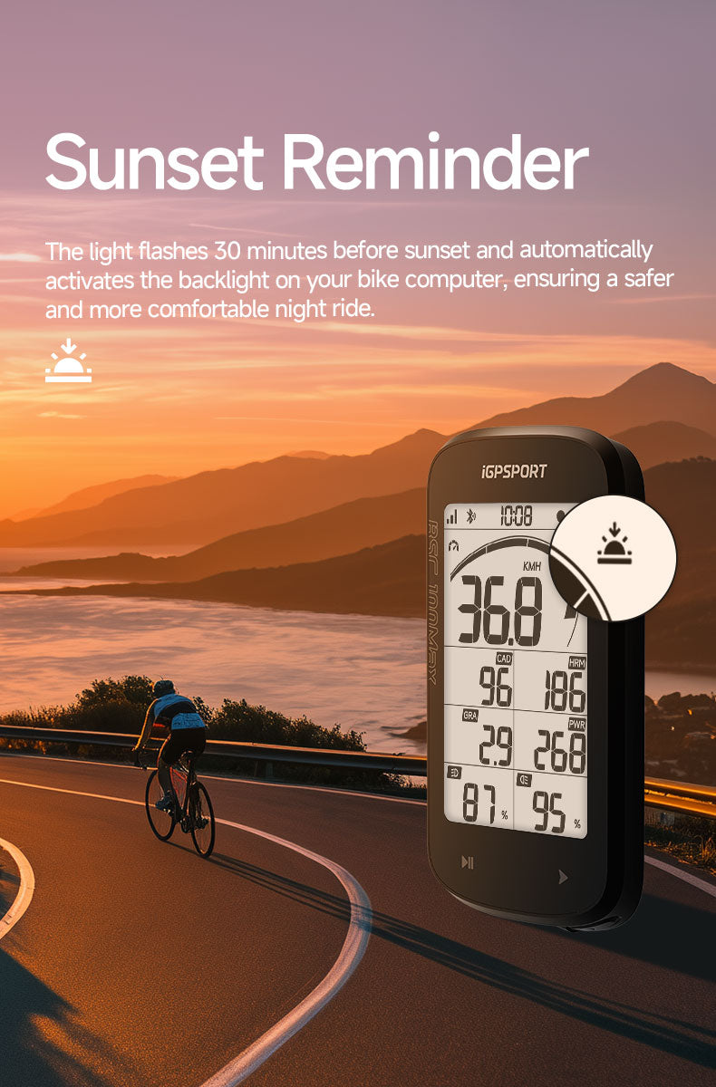 BSC100 Max Cycling Computer